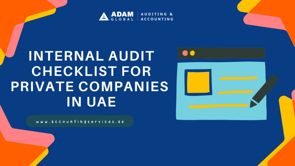 internal audit checklist for private companies in uae